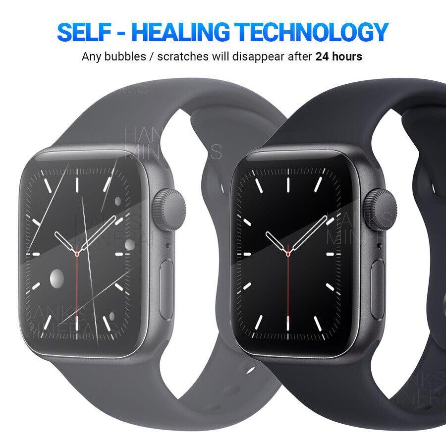3/6 - Pack Hydrogel Film Screen Protector for Apple Watch Series 9 8 7 45Mm 41Mm - Alteris
