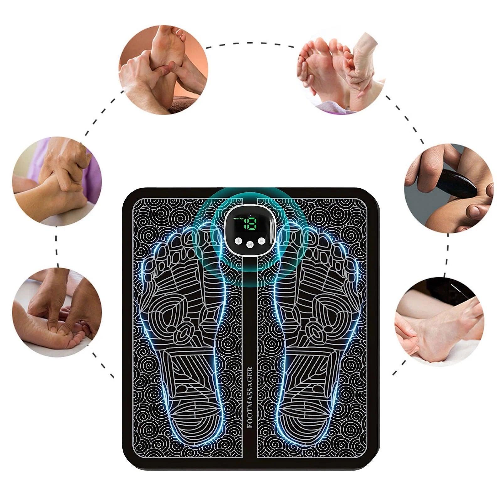 Foot Massager for Neuropathy and Circulation with Pain Relief for All-Day Comfort Alteris