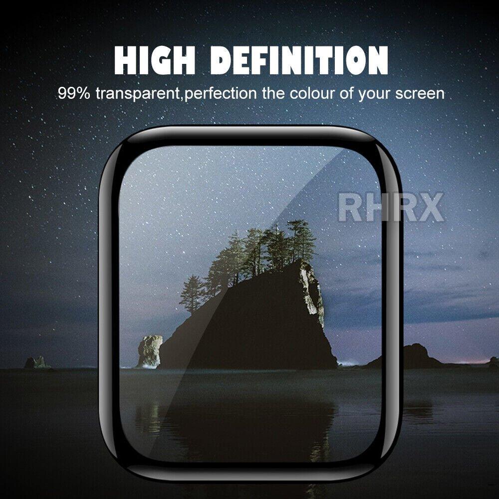 3-Pack Tempered Glass Screen Protector for Apple Watch Series 10/9/8/7 Alteris