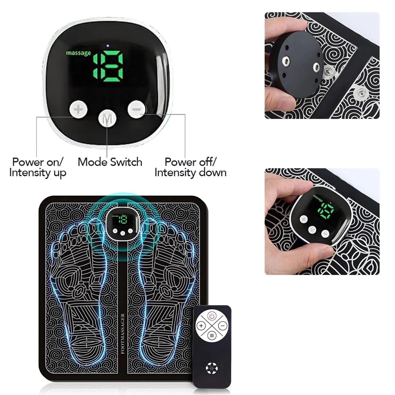 Foot Massager for Neuropathy and Circulation with Pain Relief for All-Day Comfort Alteris