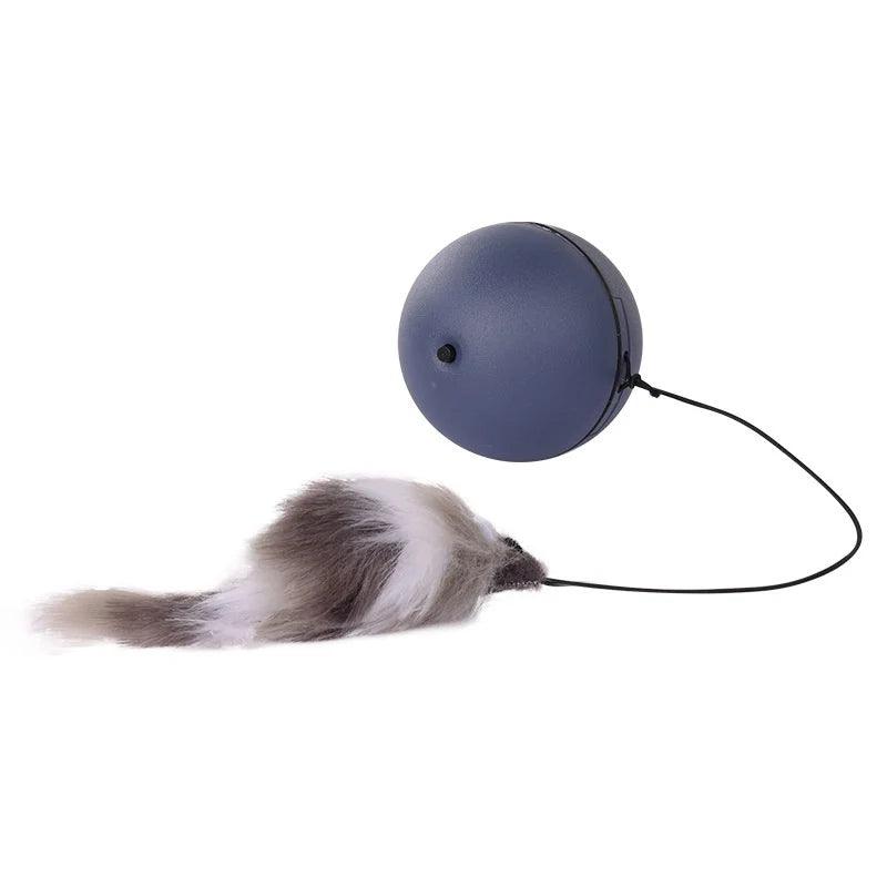 Automatic Electric Mouse Teaser Ball for Cats and Dogs with Intelligent Rolling Action Alteris