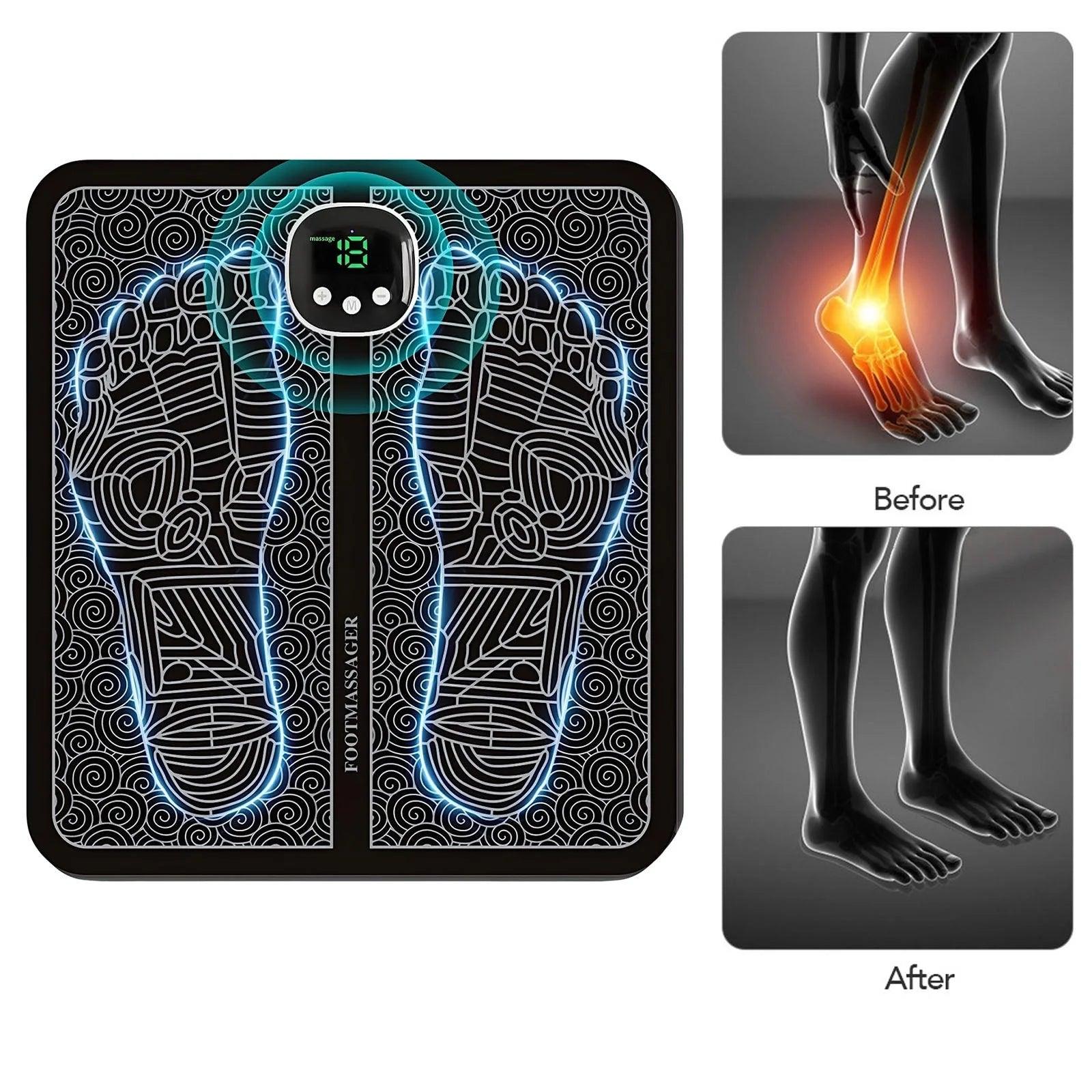 Foot Massager for Neuropathy and Circulation with Pain Relief for All-Day Comfort Alteris