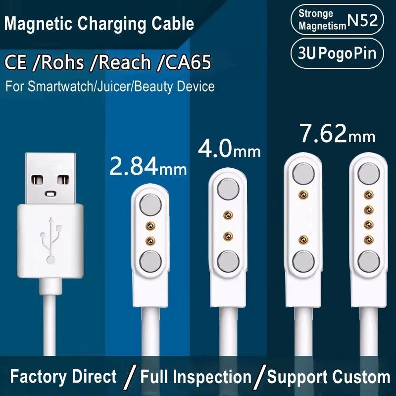 Magnetic USB Dock Charger for Smartwatch and Beauty Devices with Power Adapter Alteris