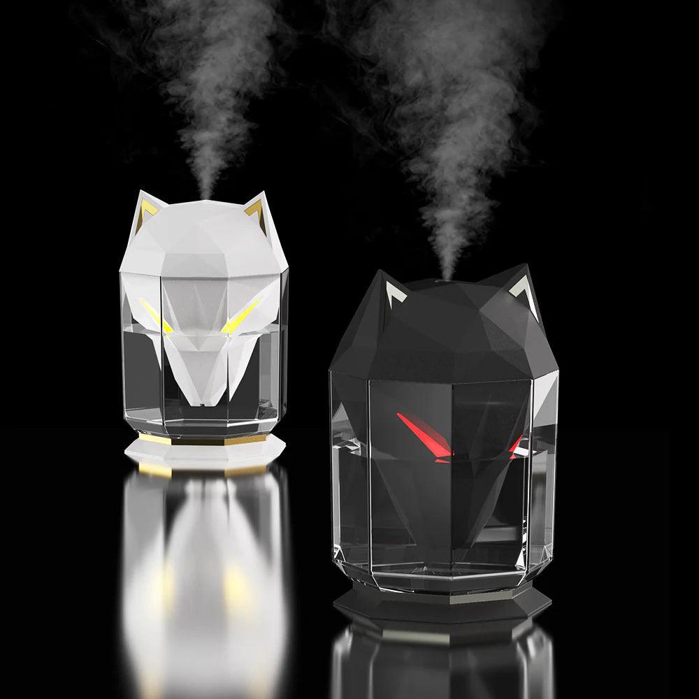 War Wolf Ultrasonic Air Humidifier and Diffuser with Colorful Lights Alteris