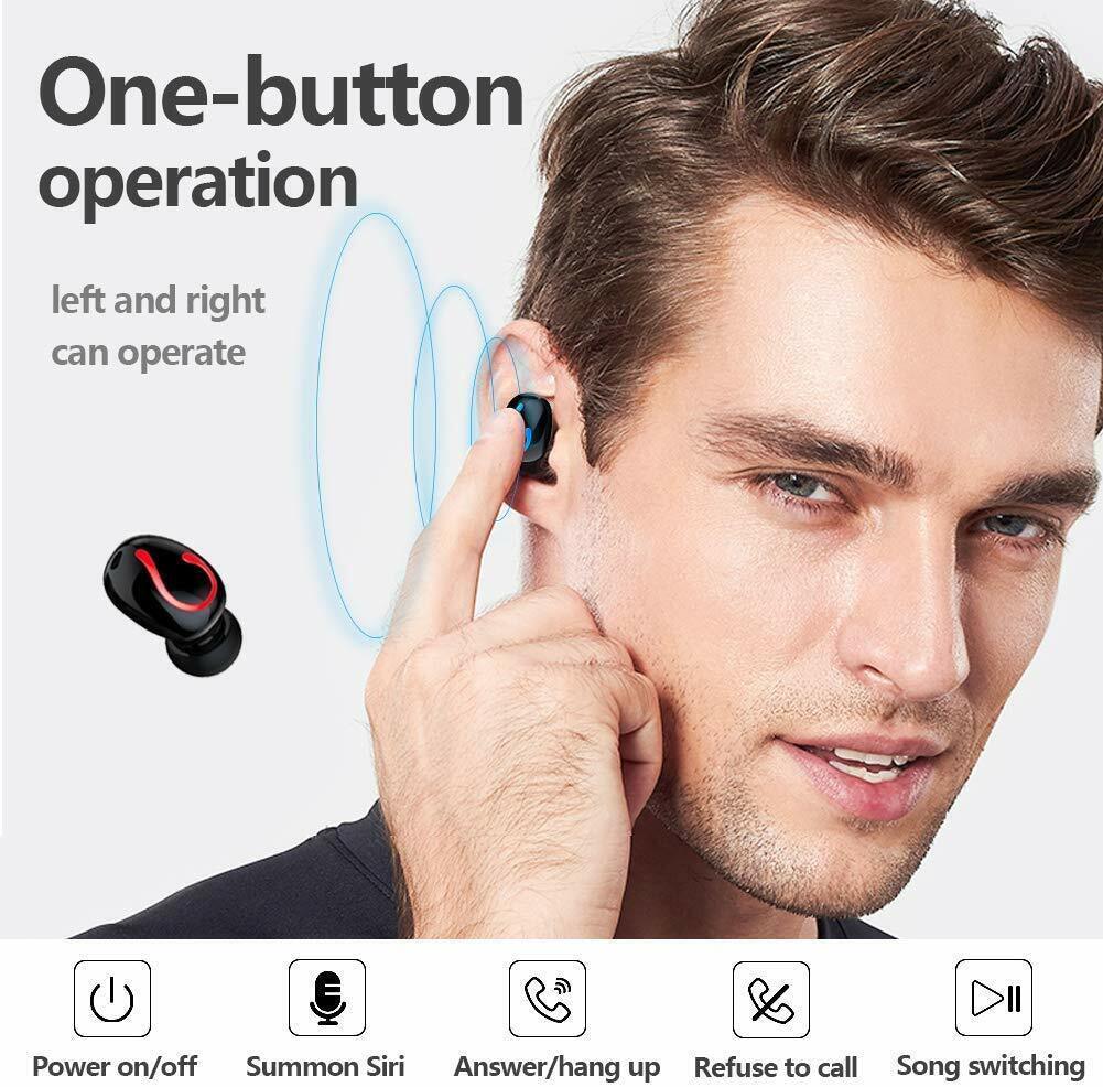 Bluetooth 5.1 TWS Wireless Earbuds with Stereo Sound and IPX7 Waterproof Alteris