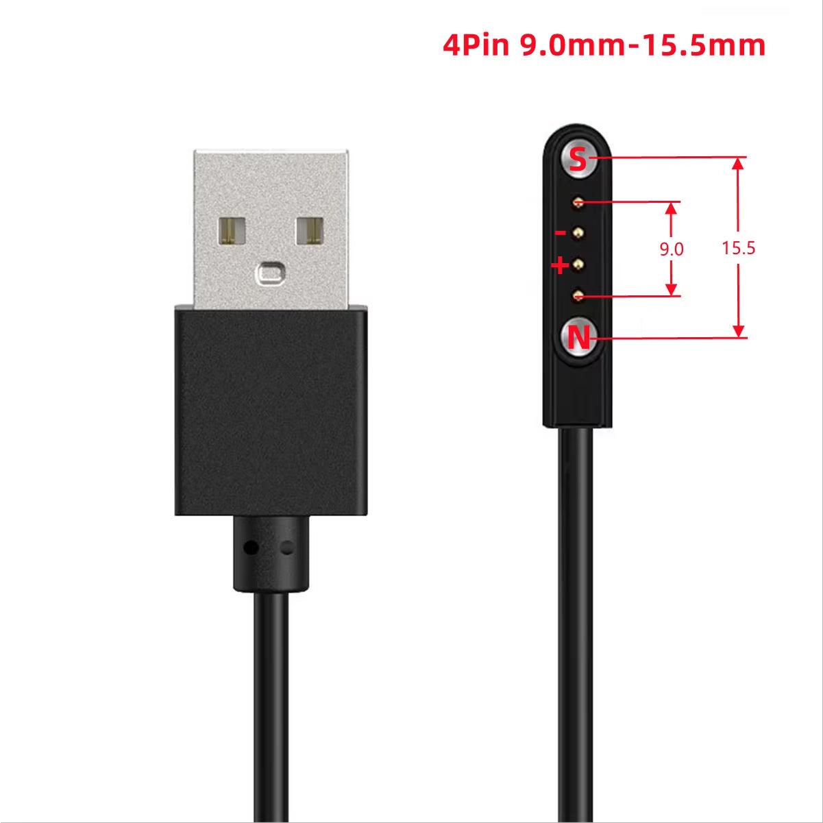 Magnetic USB Dock Charger for Smartwatch and Beauty Devices with Power Adapter Alteris