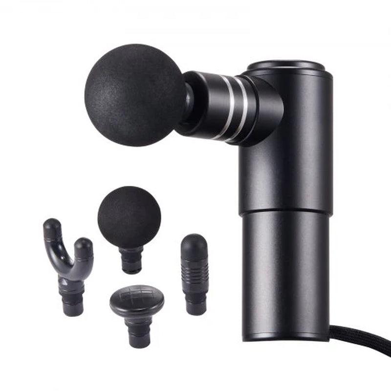 Deep Tissue Massage Gun with 4 Speed Levels and 4 Massage Heads for Muscle Relaxation Alteris