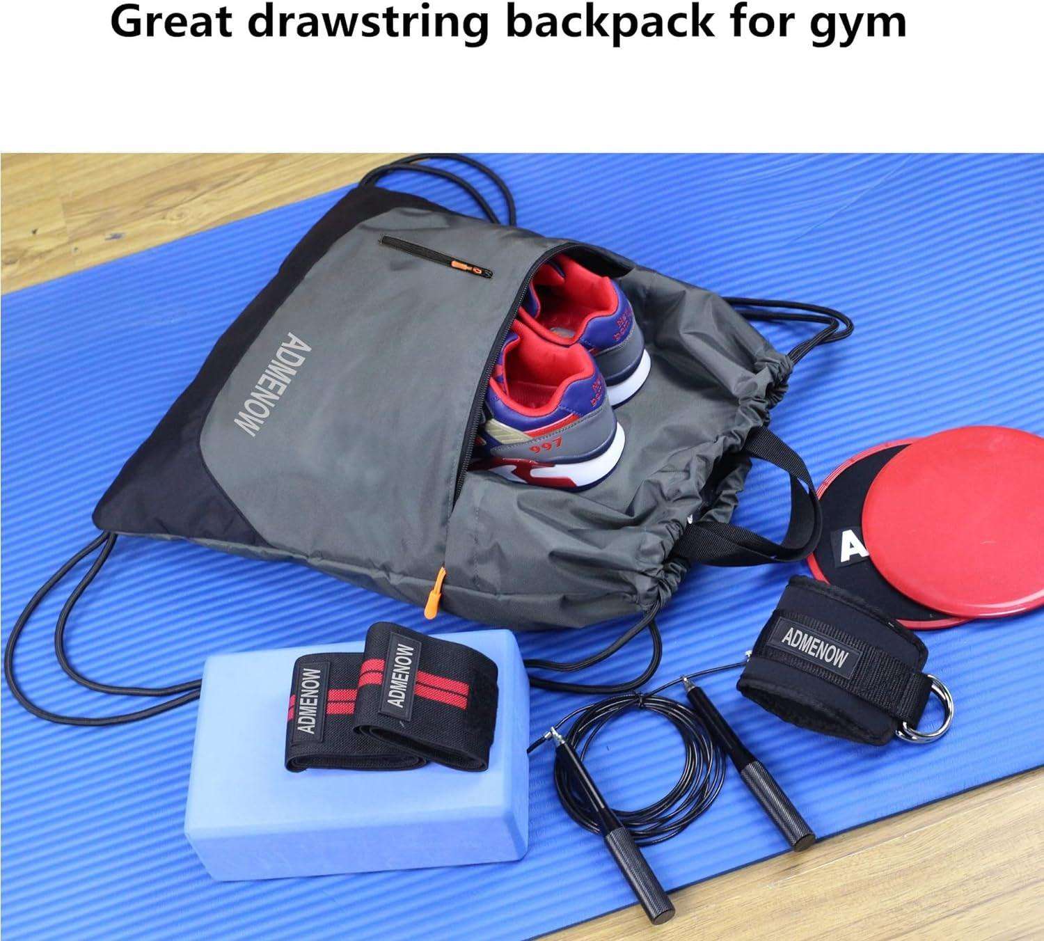 Drawstring Backpack Gym Bag for Sports, Travel, and Beach Alteris