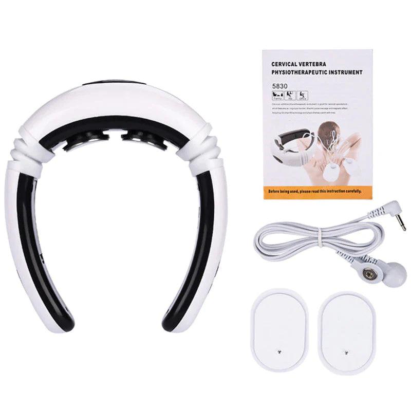 Electric Cervical Pulse Neck Massager with Magnetic Therapy for Muscle Relaxation Alteris