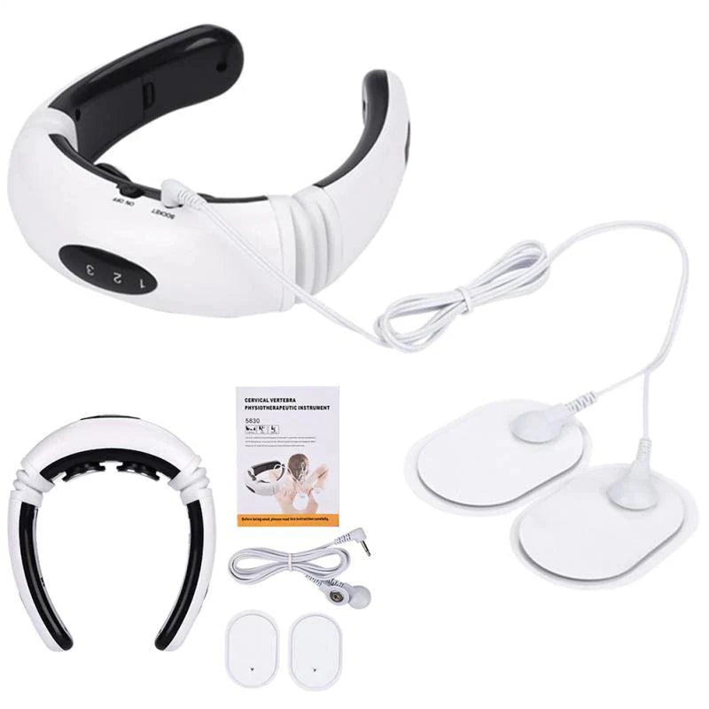 Electric Cervical Pulse Neck Massager with Magnetic Therapy for Muscle Relaxation Alteris