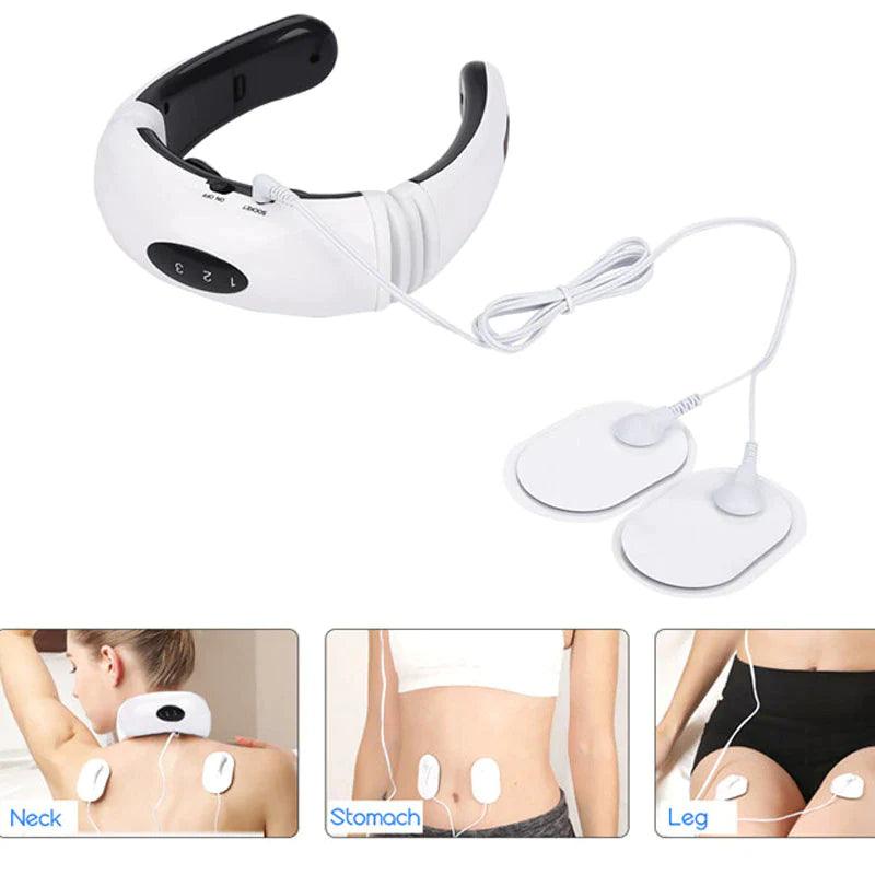 Electric Cervical Pulse Neck Massager with Magnetic Therapy for Muscle Relaxation Alteris