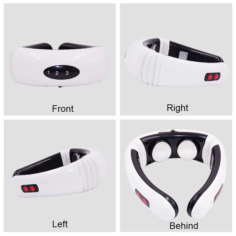 Electric Cervical Pulse Neck Massager with Magnetic Therapy for Muscle Relaxation Alteris