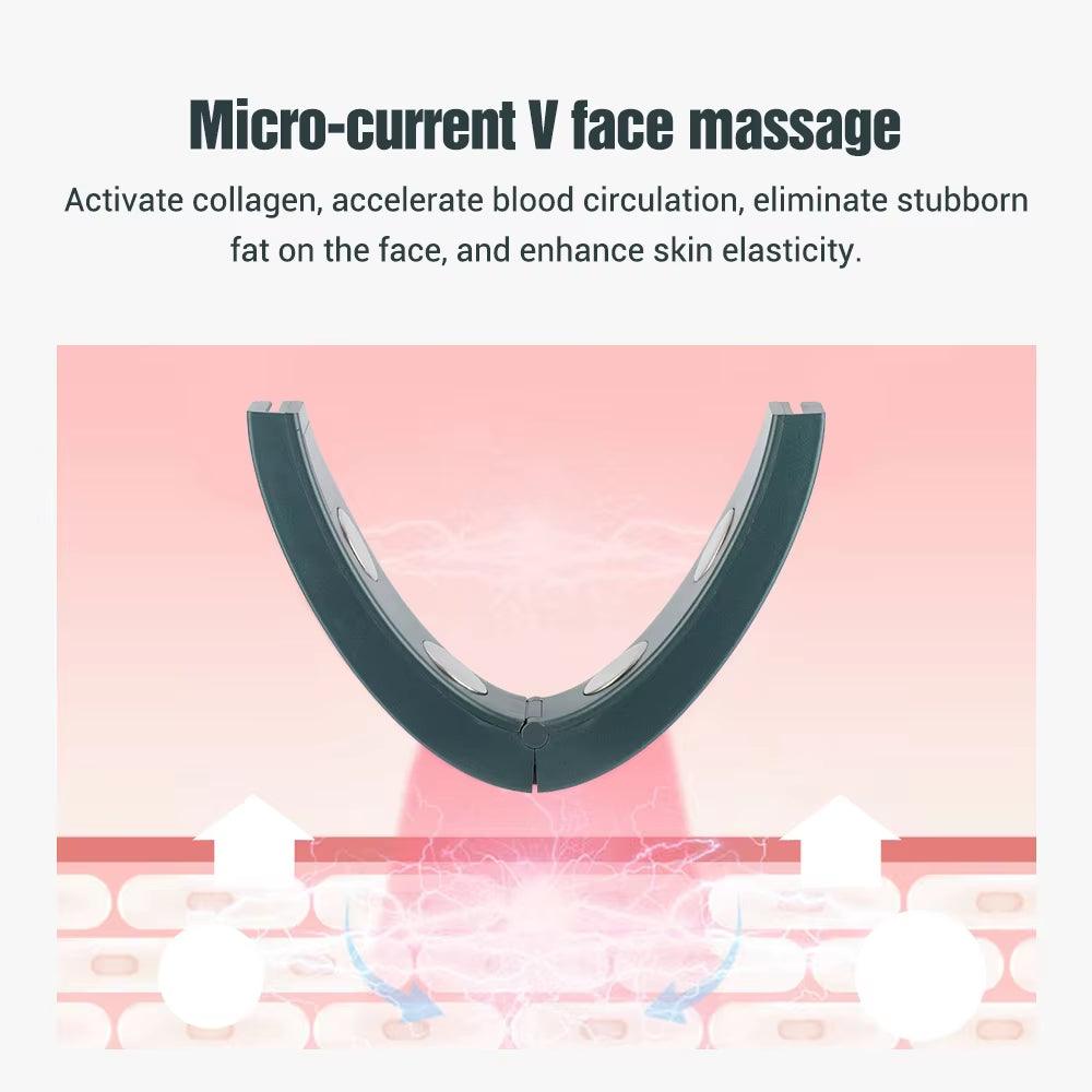 Facial Lifting and Slimming Vibration Massager with Heating and Hot Compress Alteris