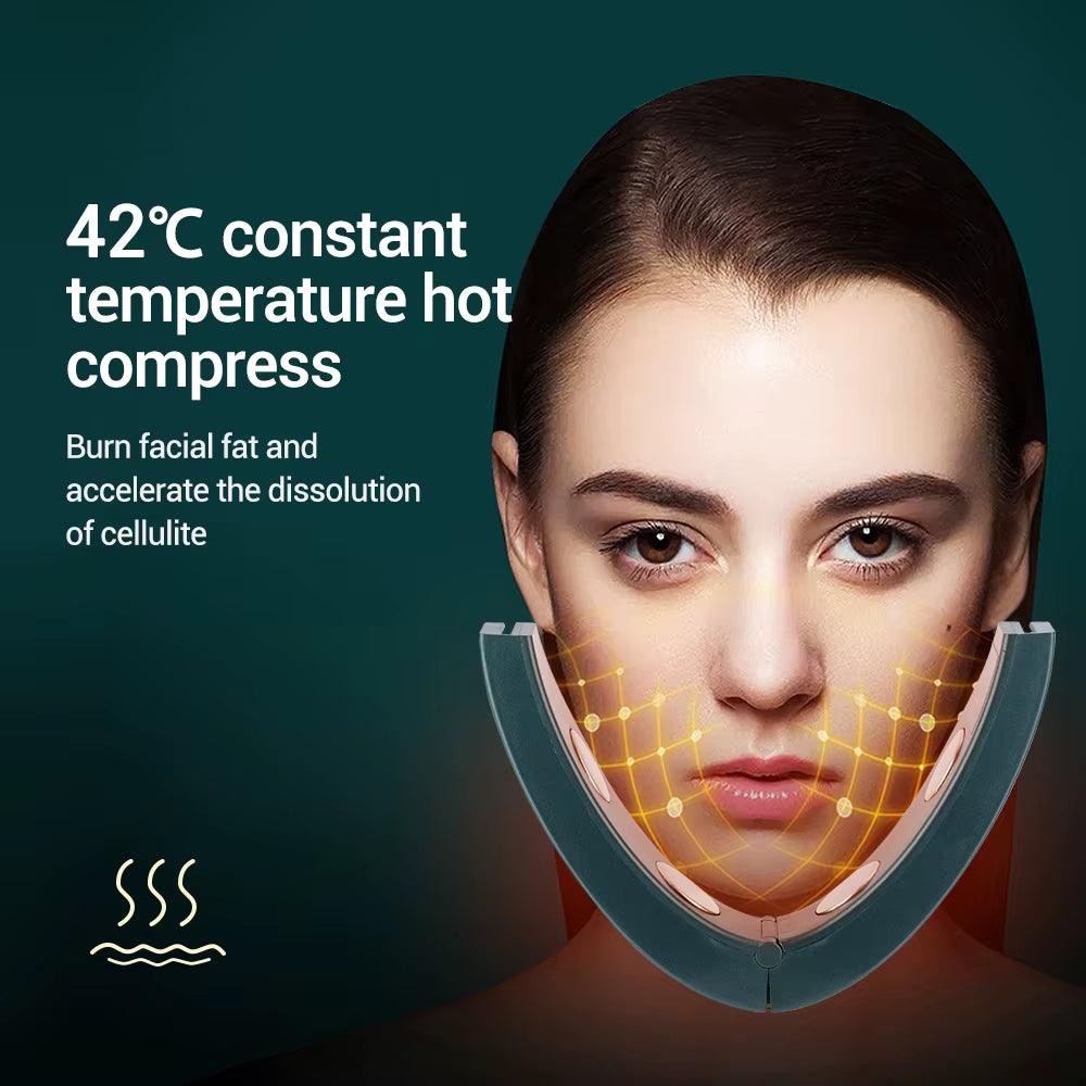 Facial Lifting and Slimming Vibration Massager with Heating and Hot Compress Alteris