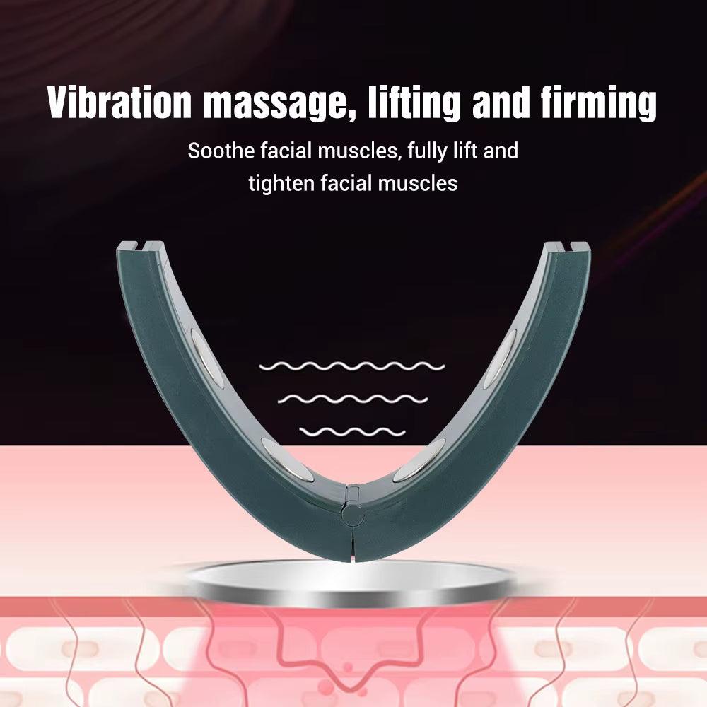 Facial Lifting and Slimming Vibration Massager with Heating and Hot Compress Alteris