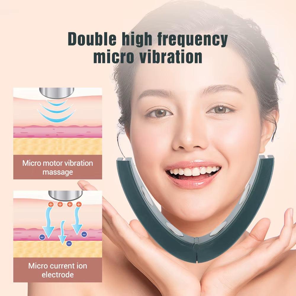 Facial Lifting and Slimming Vibration Massager with Heating and Hot Compress Alteris