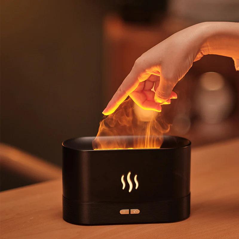 Fire Flame Aroma Diffuser and Ultrasonic Humidifier for Essential Oils Alteris