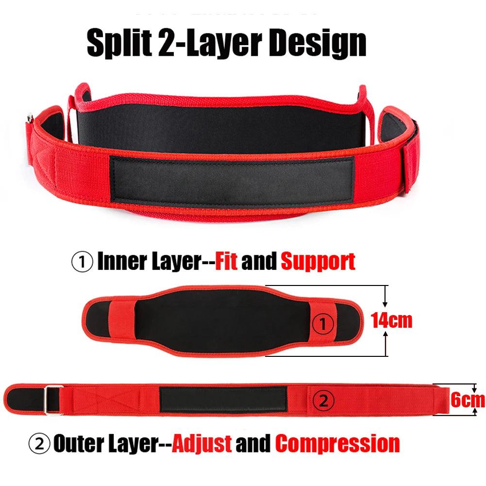 Gym Belt for Powerlifting and Weightlifting Waist Support for Squats and Workouts Alteris