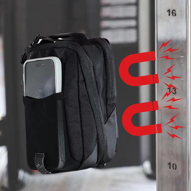 Magnetic Gym Phone Sling Bag for Men and Women with Crossbody Pouch Alteris