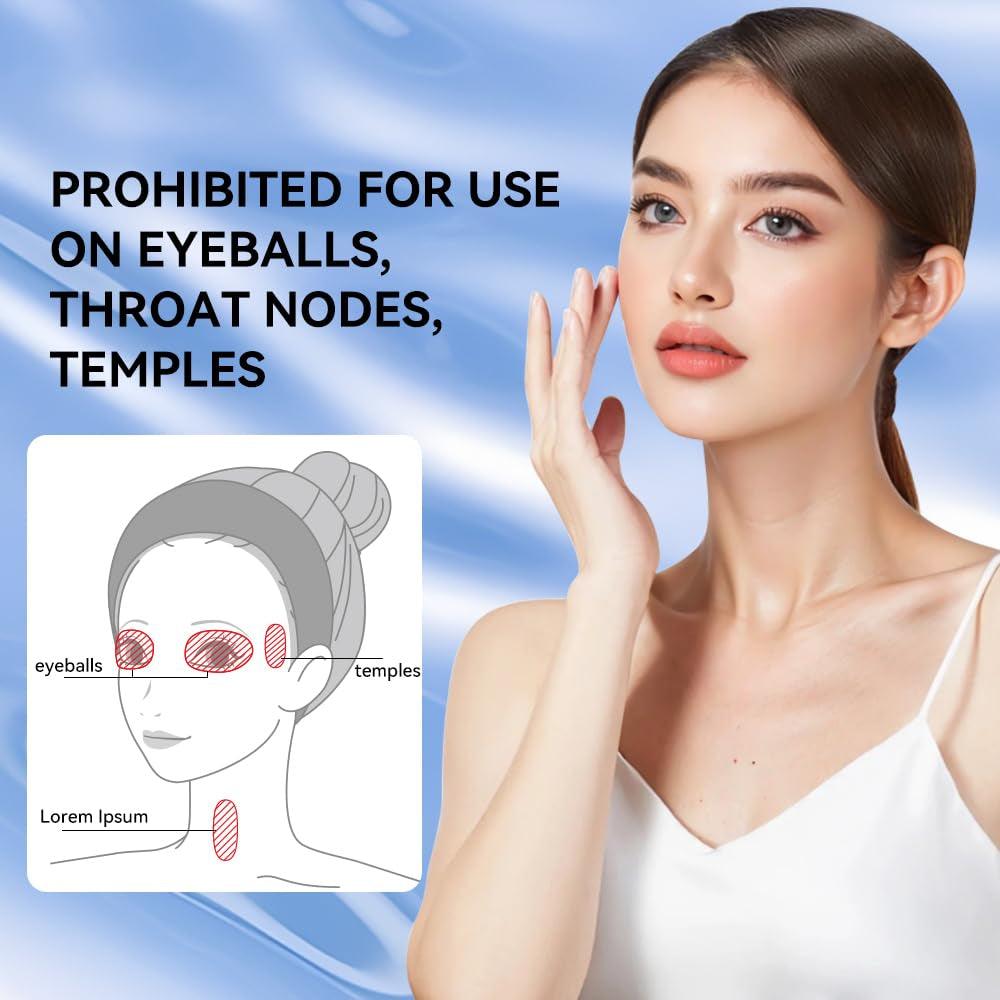 Neck and Face Massager for Skin Care and Double Chin with Vibration and Heat Alteris