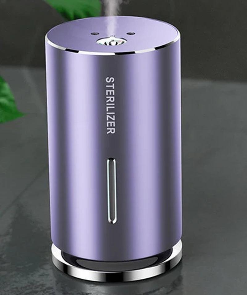Portable Mute Air Purifier and Sterilizer for Kitchen, Car, and Home Use Alteris