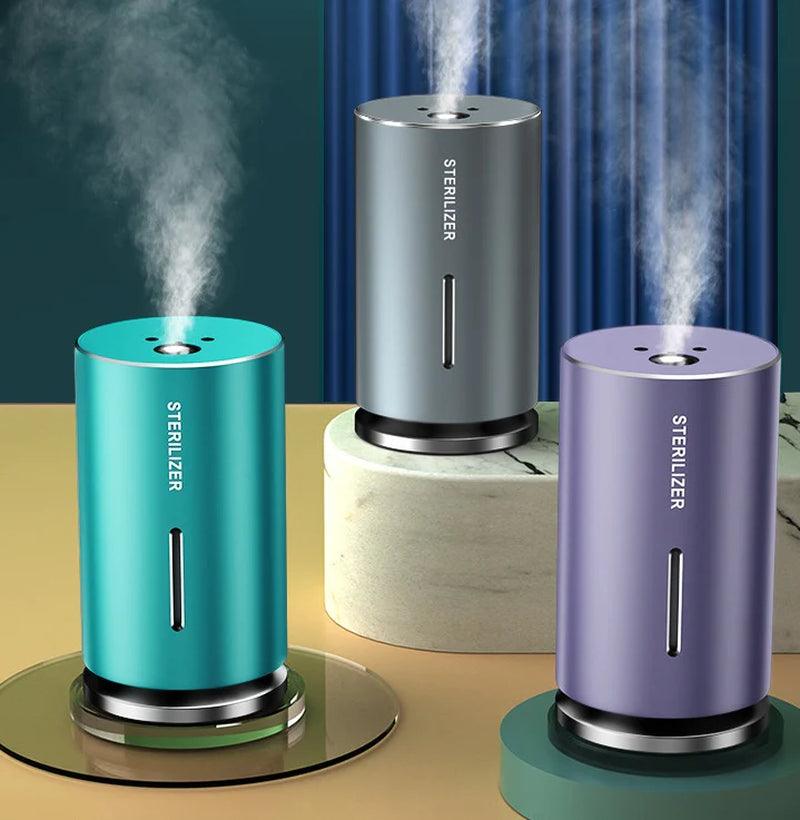 Portable Mute Air Purifier and Sterilizer for Kitchen, Car, and Home Use Alteris