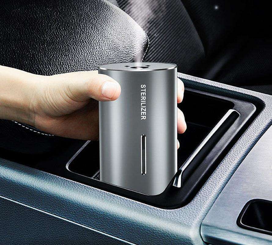 Portable Mute Air Purifier and Sterilizer for Kitchen, Car, and Home Use Alteris