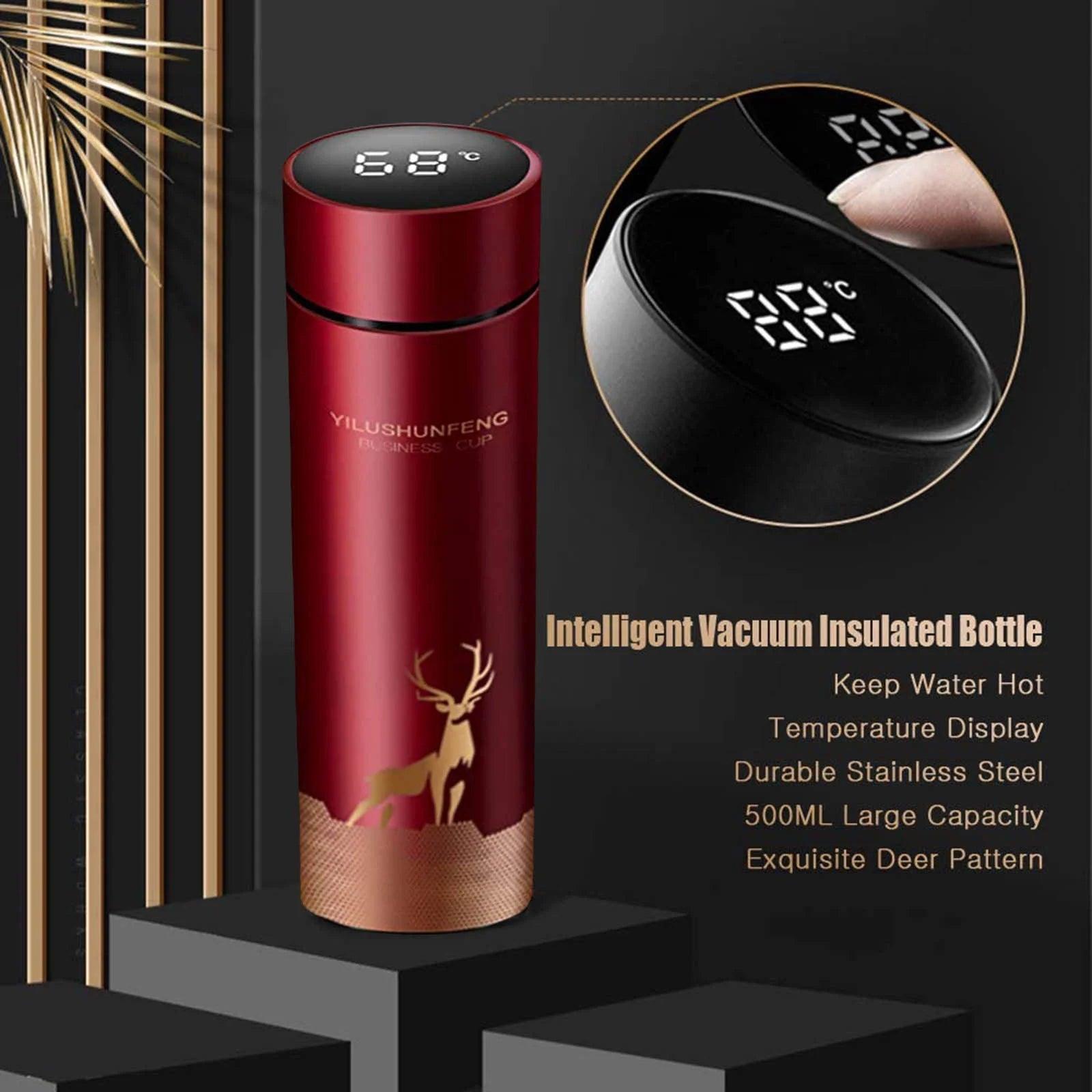 Smart 500ml Coffee Cup with LED Display and Temperature Control Alteris
