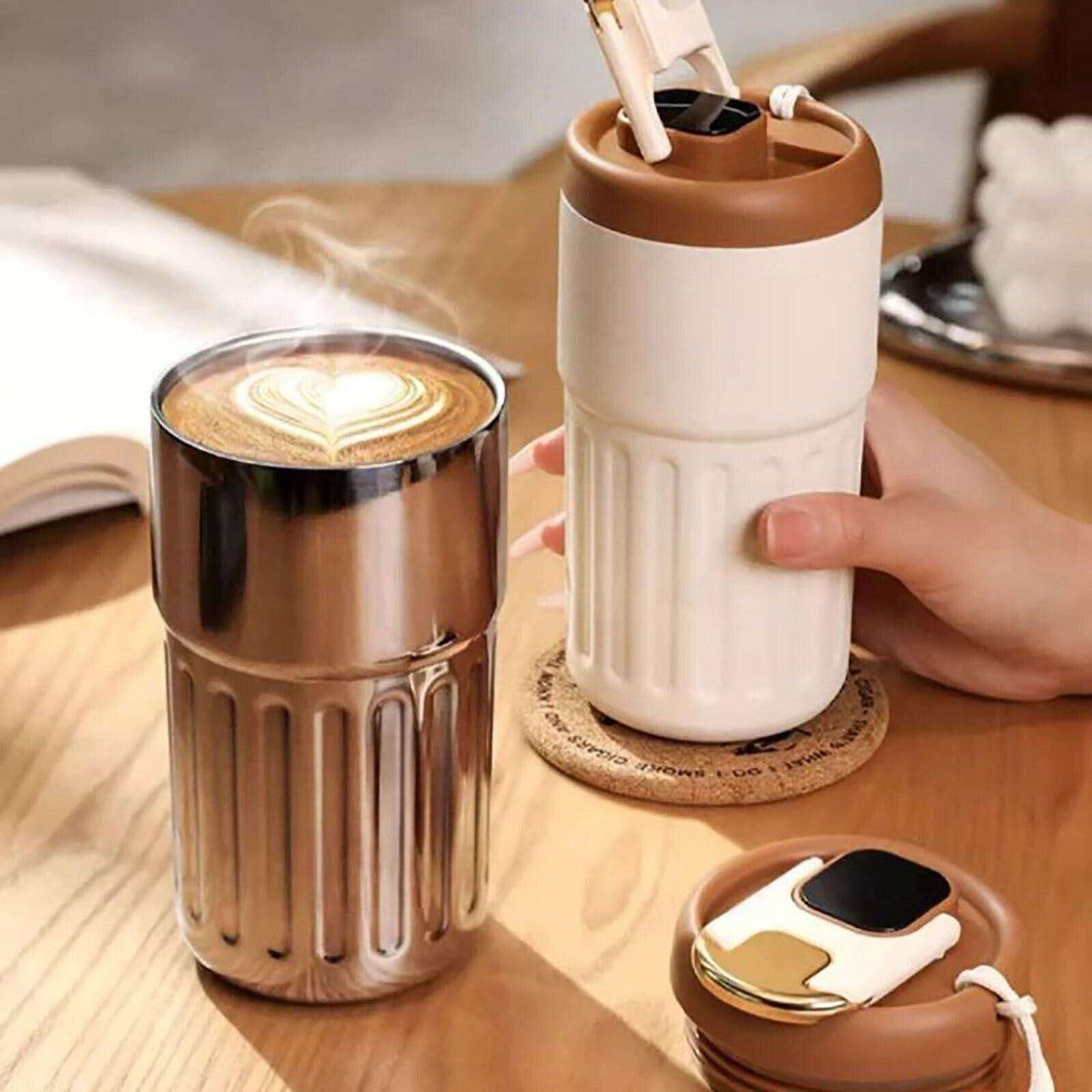 Smart Thermos Bottle with Temperature Display, 316 Stainless Steel Alteris