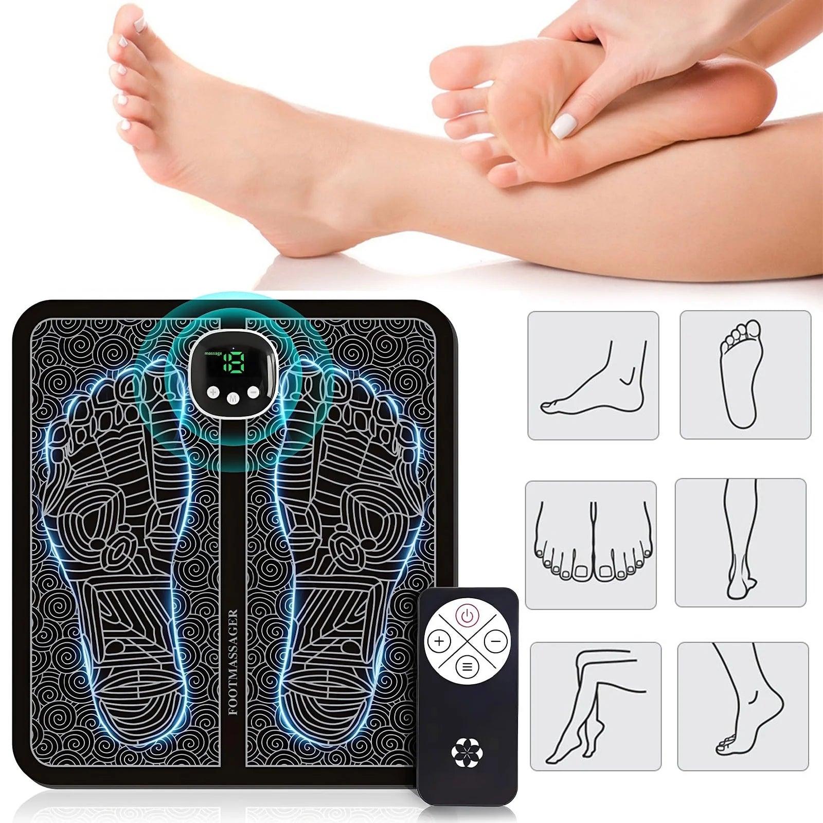 Foot Massager for Neuropathy and Circulation with Pain Relief for All-Day Comfort Alteris