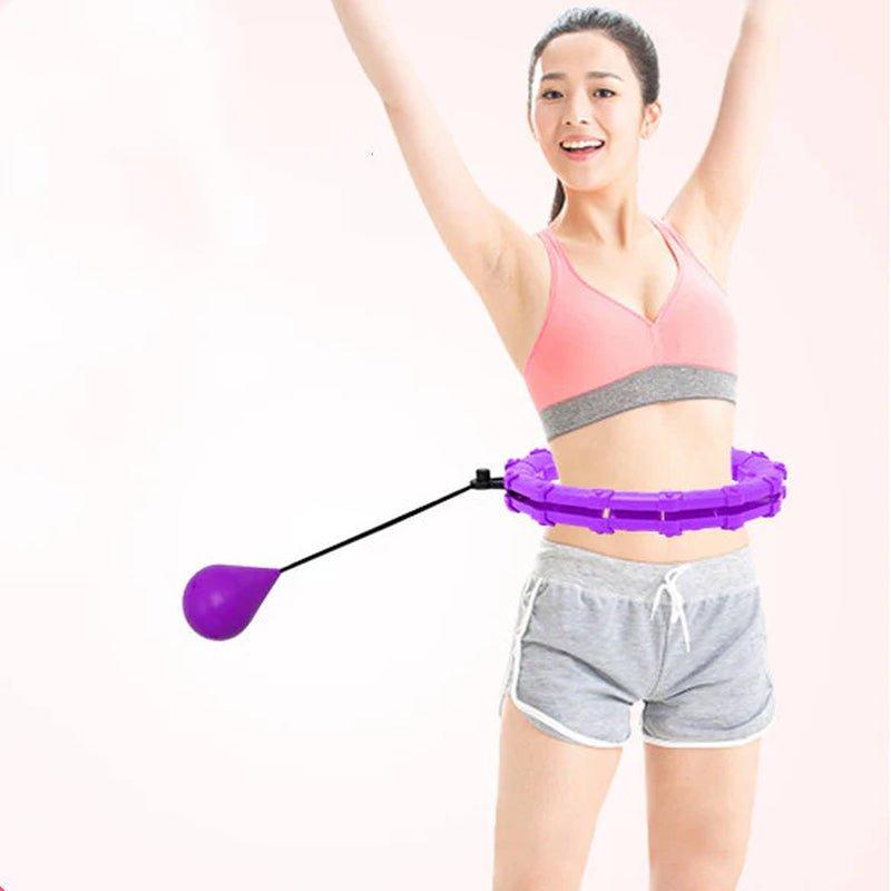Adjustable Detachable Fitness Ring for Waist Slimming and Home Training - Alteris