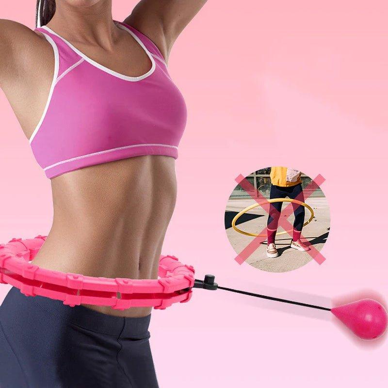 Adjustable Detachable Fitness Ring for Waist Slimming and Home Training - Alteris