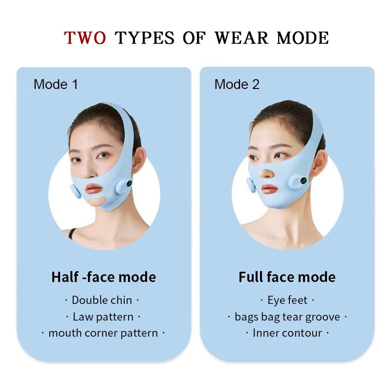 Smart Pulse Face Shaping Beauty Device with EMS Microcurrent for Skin Tightening Alteris