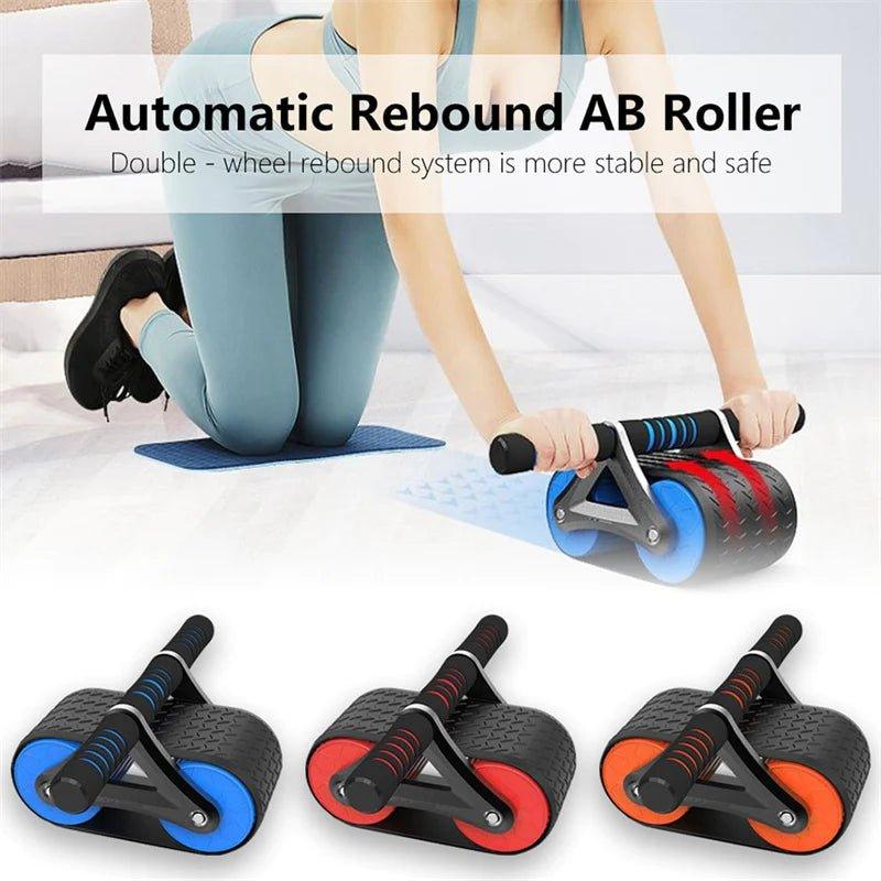 Automatic Rebound Ab Wheel Roller for Core and Waist Training - Alteris