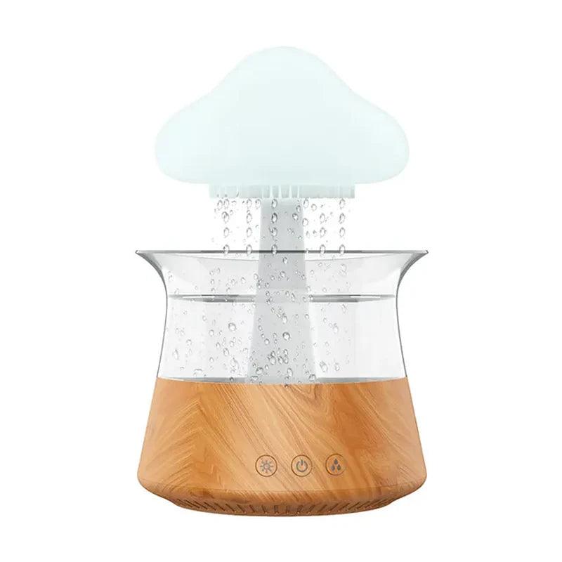 Relax Cloud Rain Ultrasonic Aromatherapy Humidifier with Colorful Lamp Alteris