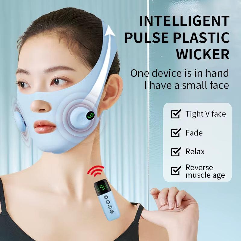 Smart Pulse Face Shaping Beauty Device with EMS Microcurrent for Skin Tightening Alteris