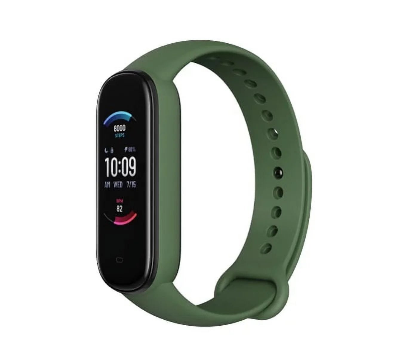Band 5 Fitness Tracker with 15 - Day Battery Life in Olive - Alteris