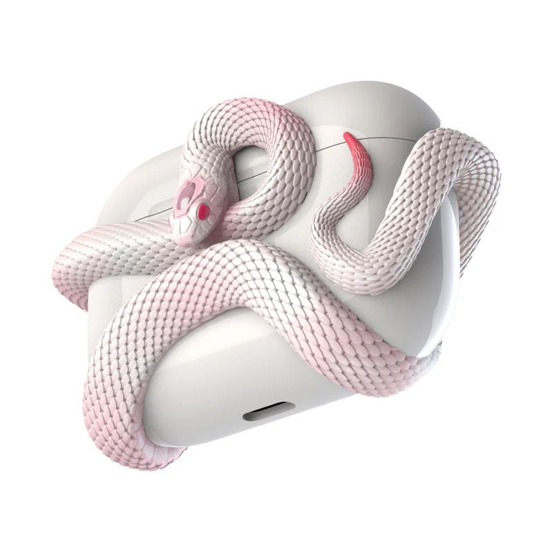 Creative Horrible Snake Wireless Earphone Case Headset Protective Case Silicone Case Earphone Case Cover Early Halloween Alteris