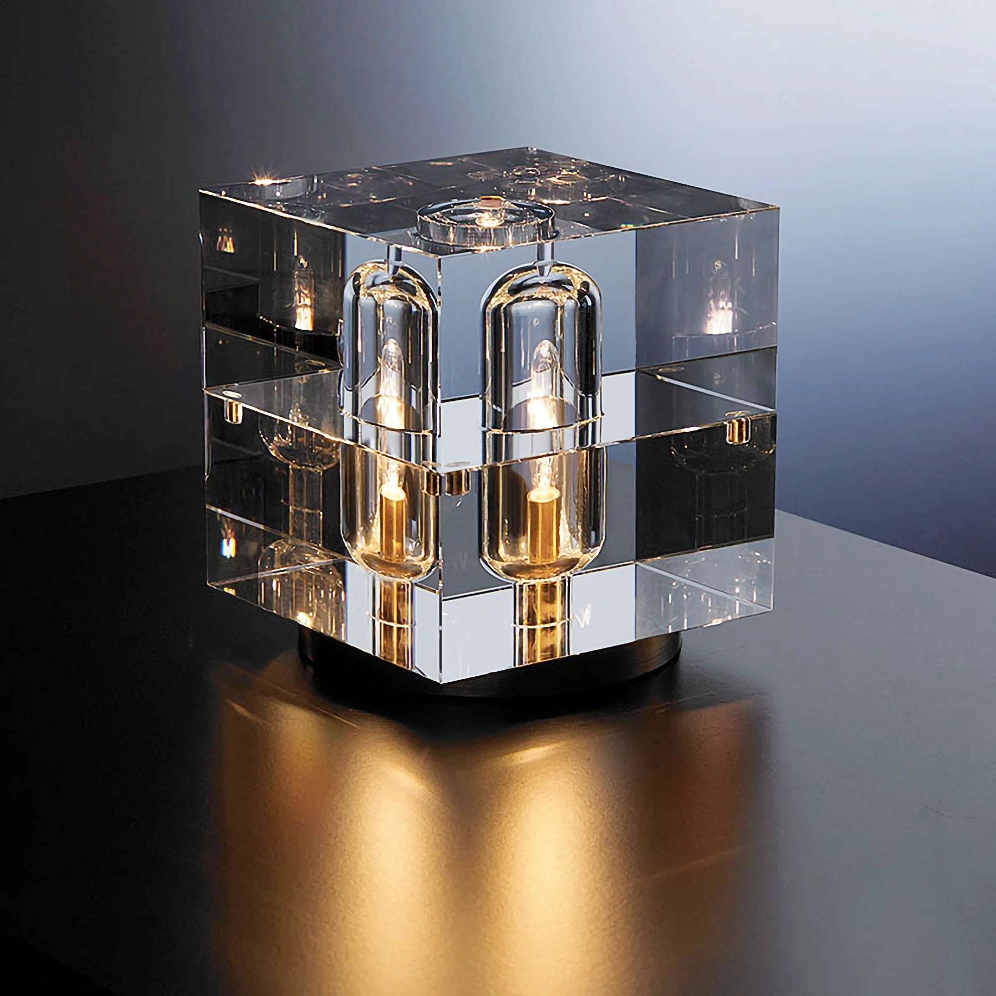 Crystal Bedside Table Lamp - Alteris