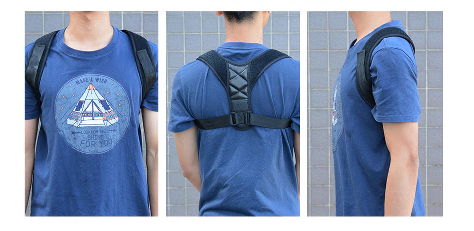 Medical Clavicle Posture Corrector and Lower Back Support Belt for Children Alteris