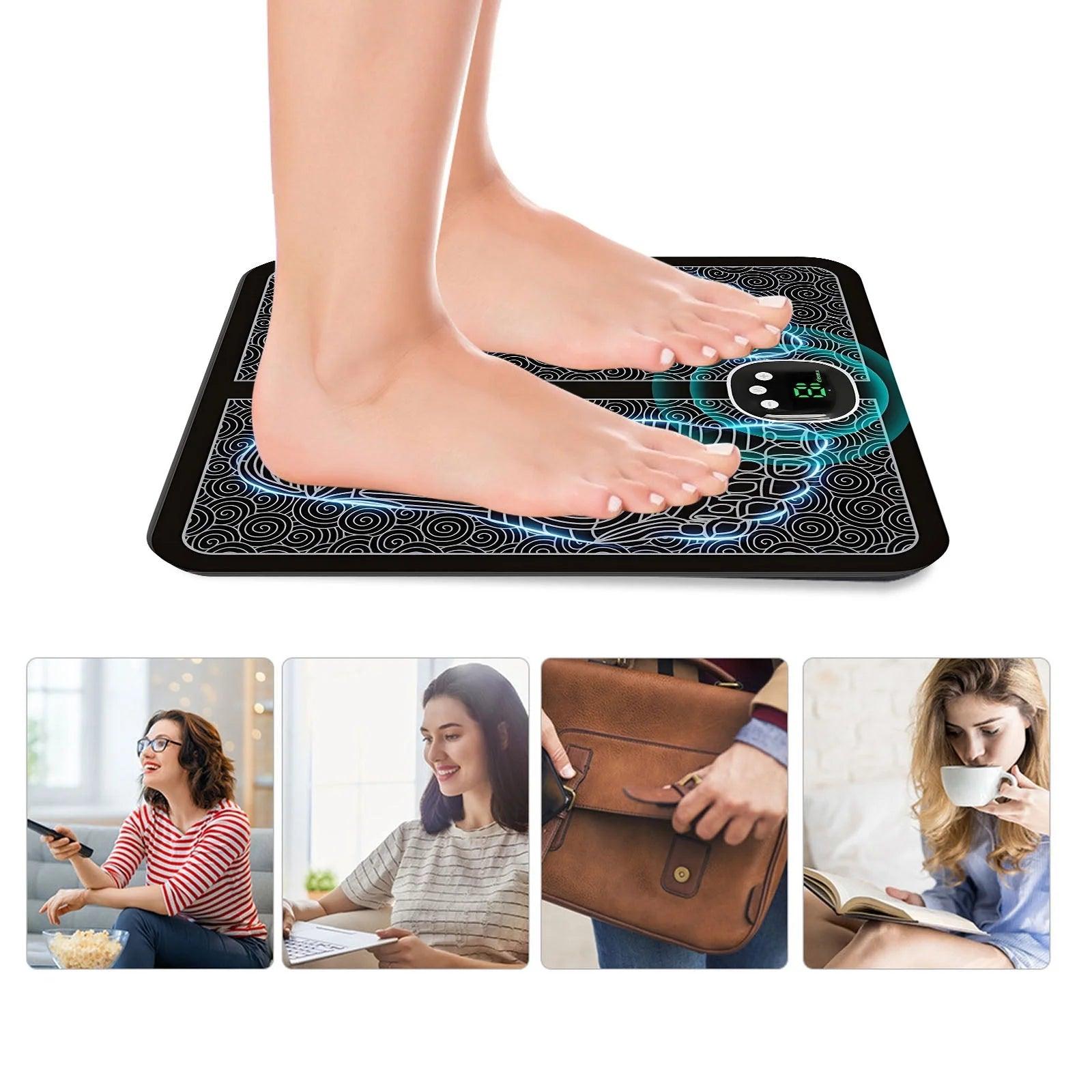 Foot Massager for Neuropathy and Circulation with Pain Relief for All-Day Comfort Alteris