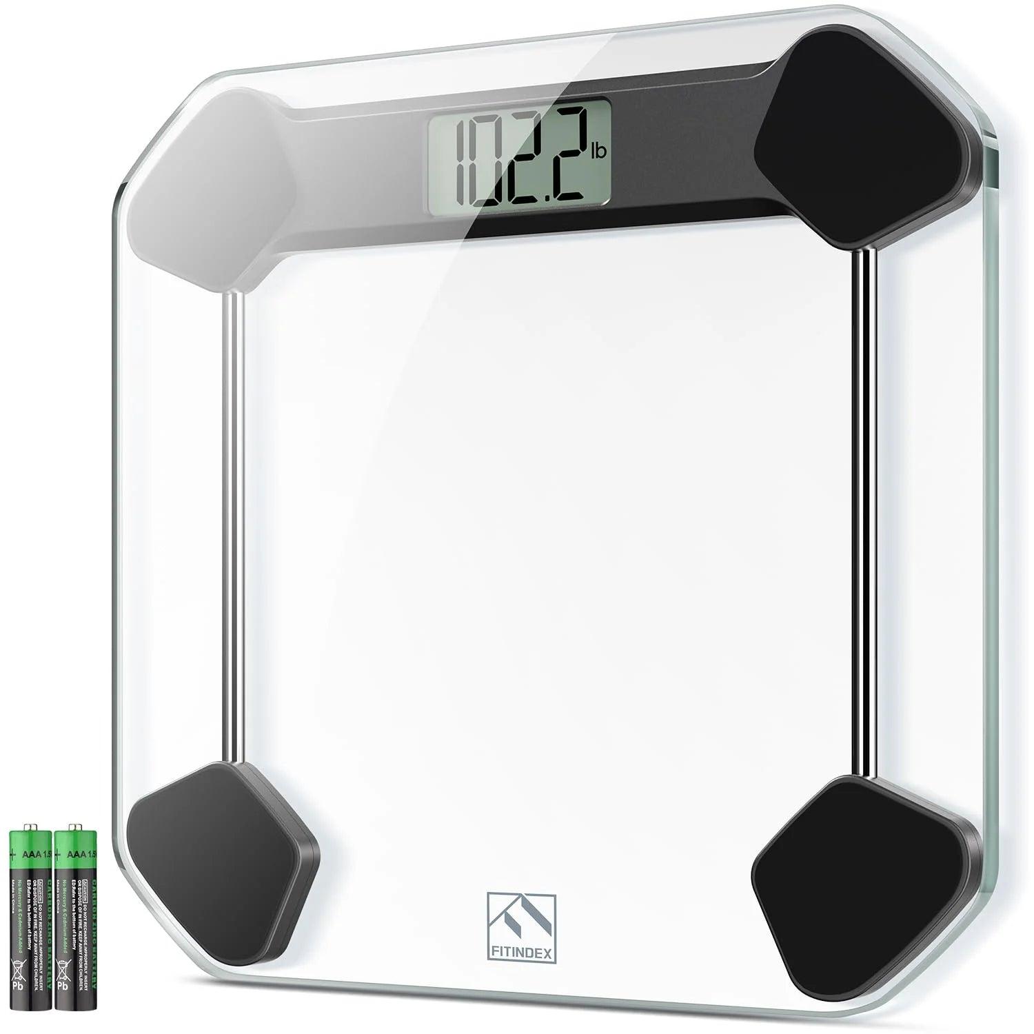 Digital Bathroom Scale with High Precision Sensors, 400 Lbs Capacity - Alteris