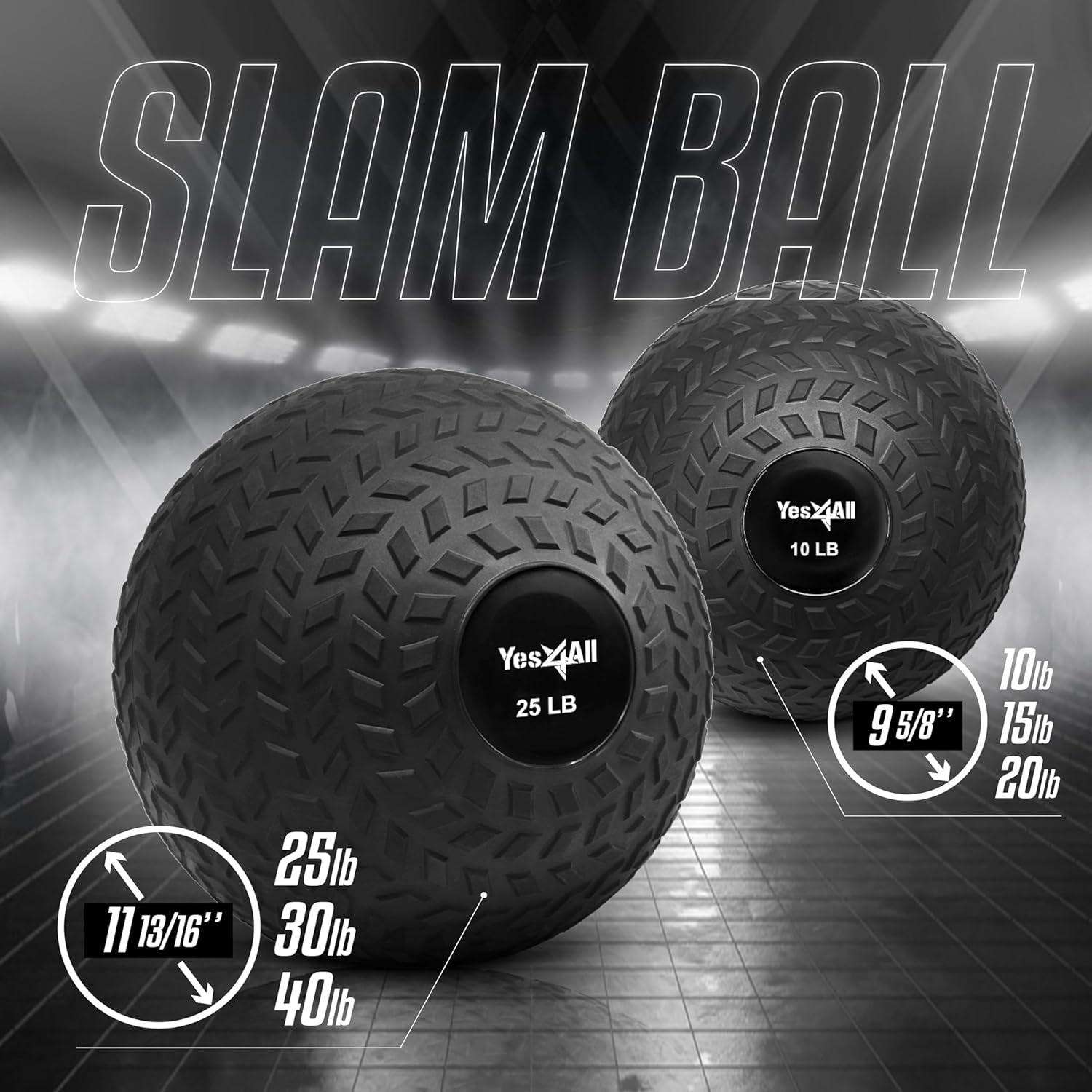 Durable PVC Slam Ball for Strength Training and Core Workouts - Alteris