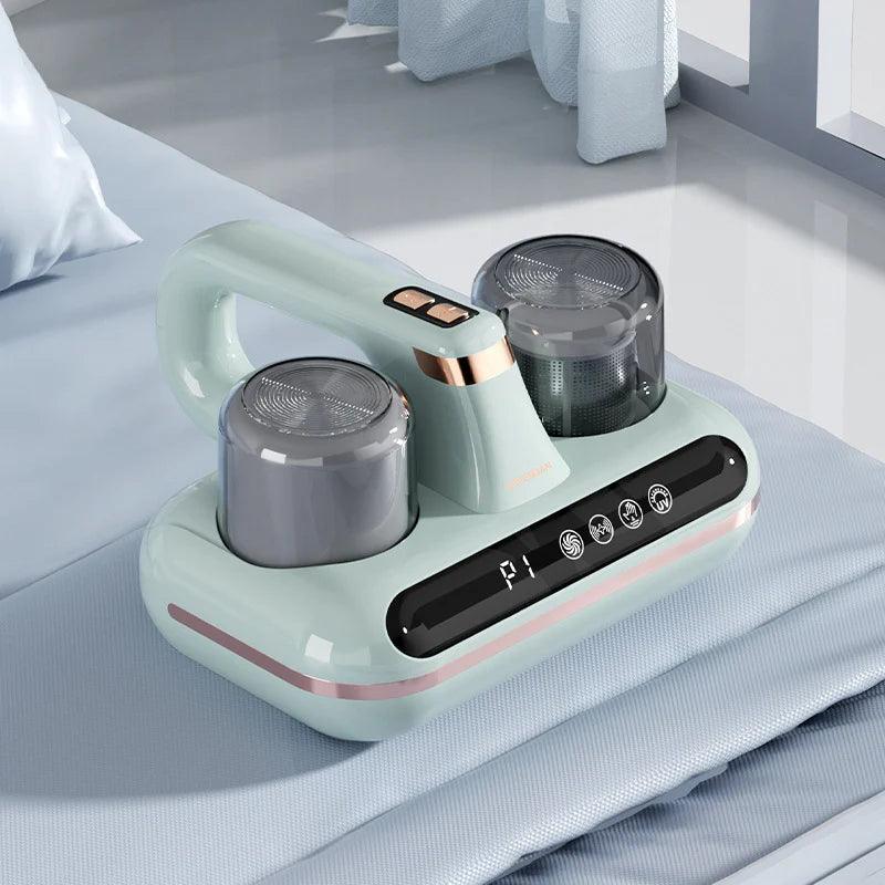 Cordless Mattress Vacuum and Mite Remover with Powerful Suction for Bedding Alteris