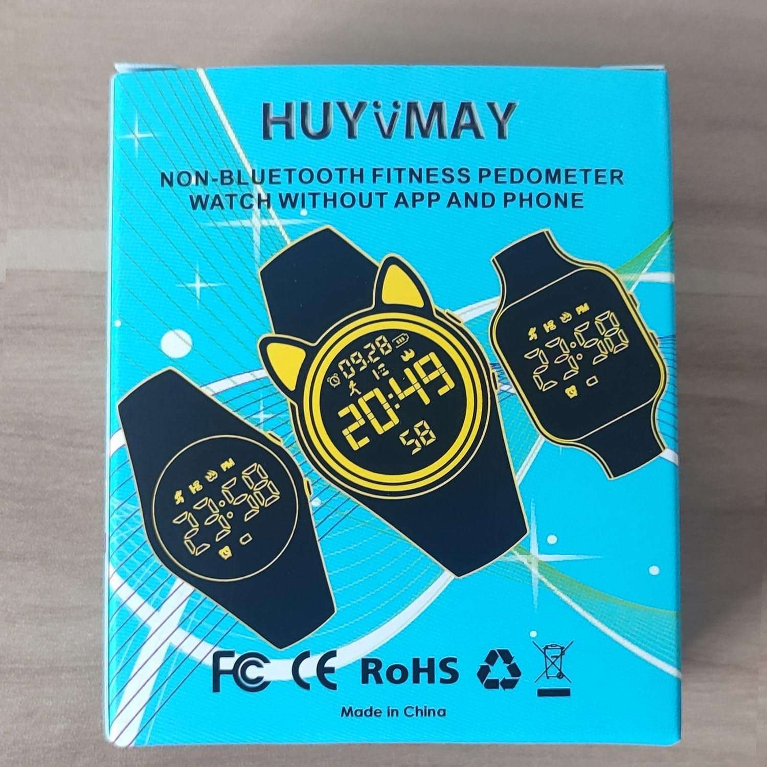 Kids Fitness Tracker Pedometer Watch with 20-Day Battery and IP68 Waterproof Alteris