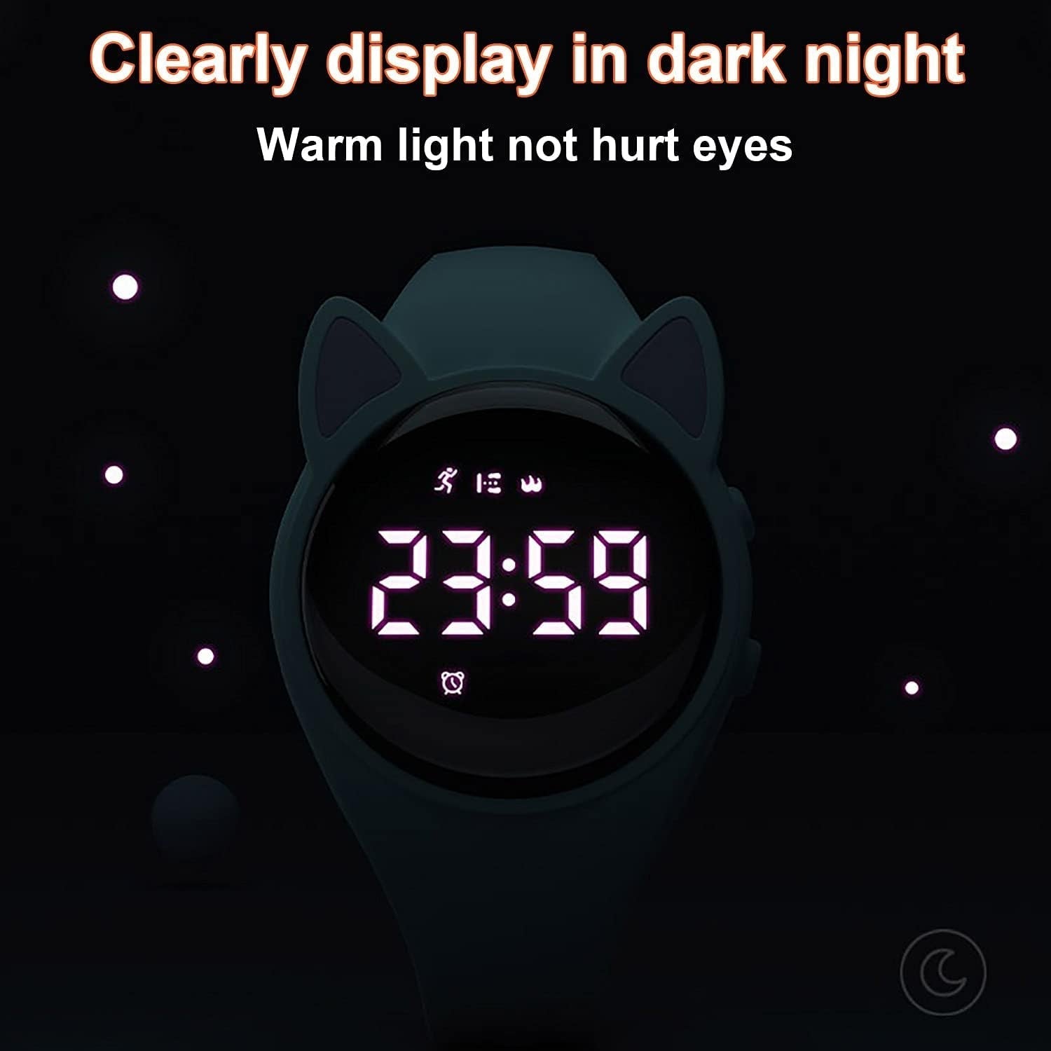 Kids Fitness Tracker Pedometer Watch with 20 - Day Battery and IP68 Waterproof - Alteris