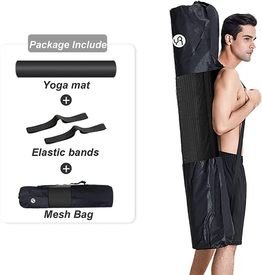 Large 6x4ft Yoga Mat 10mm Thick for Home Workouts and Pilates - Alteris