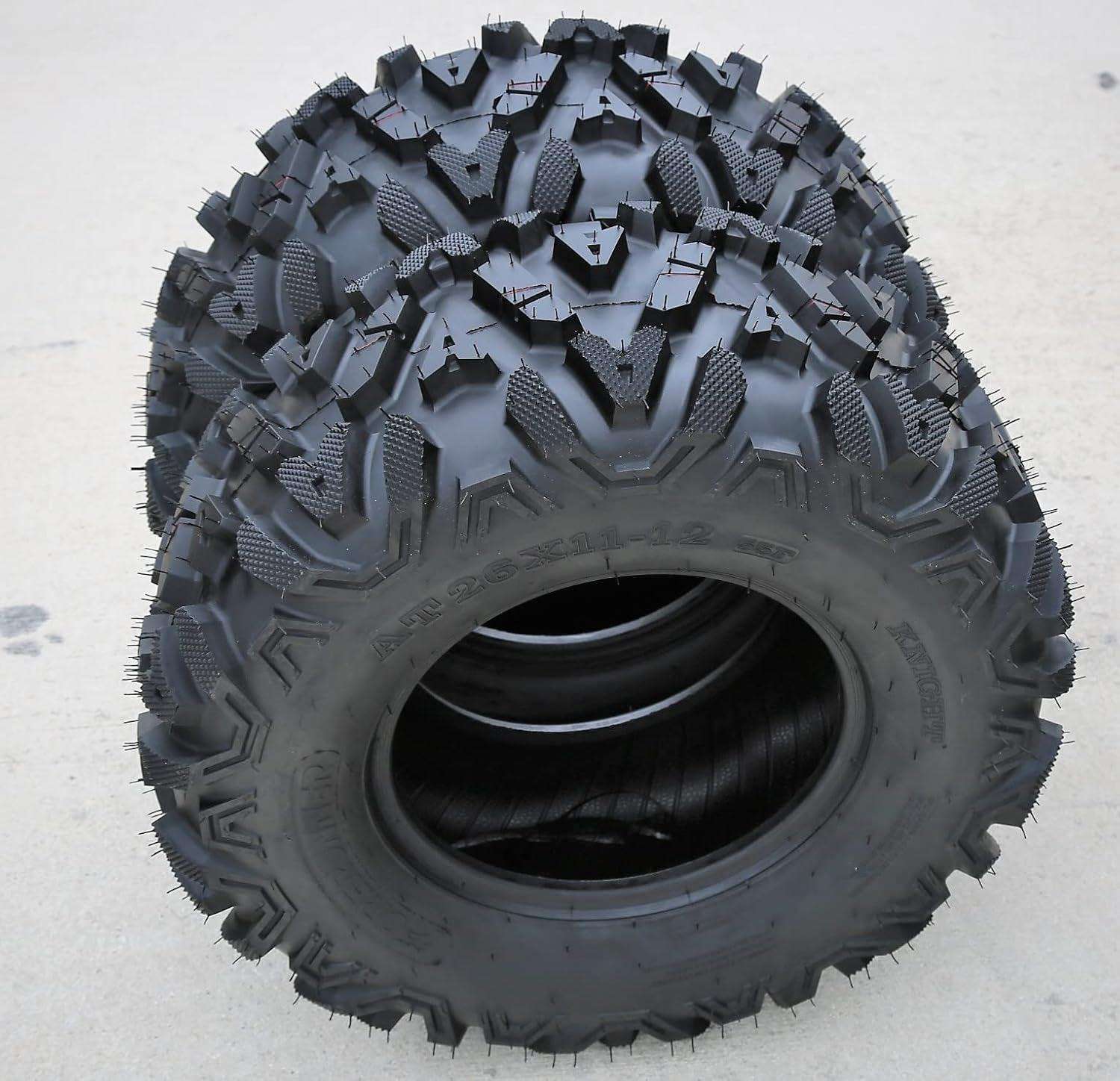 Mud Off - Road Tire for ATV UTV 26x11 - 12 6 - Ply Black Sidewall - Alteris