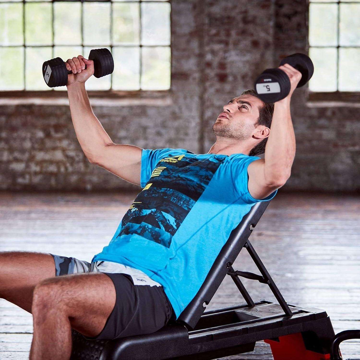 Multipurpose Adjustable Deck Bench for Strength Training Incline Decline - Alteris
