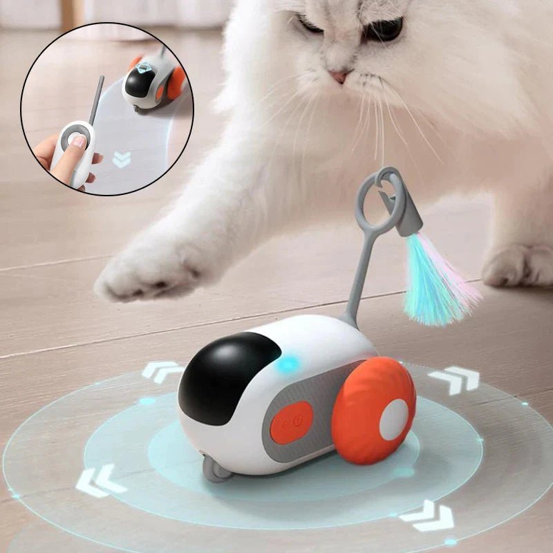 Remote - Controlled Interactive Cat Chase Car - Alteris